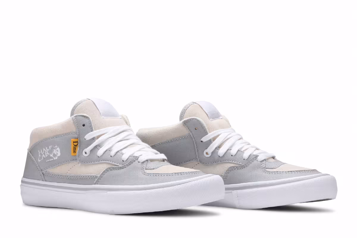 Dime x Vans Half Cab Pro LTD Reflective Grey, view 9