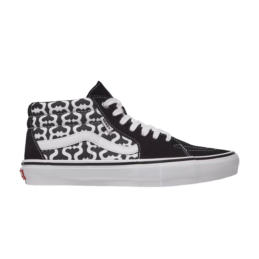 Supreme x Vans Grosso Mid Monogram S - Black