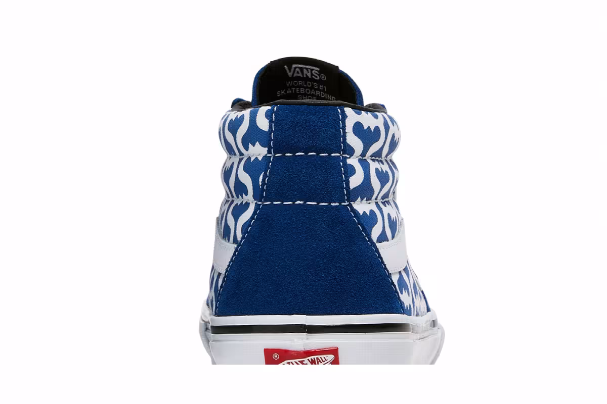 Supreme x Vans Grosso Mid Monogram S - Royal, view 8