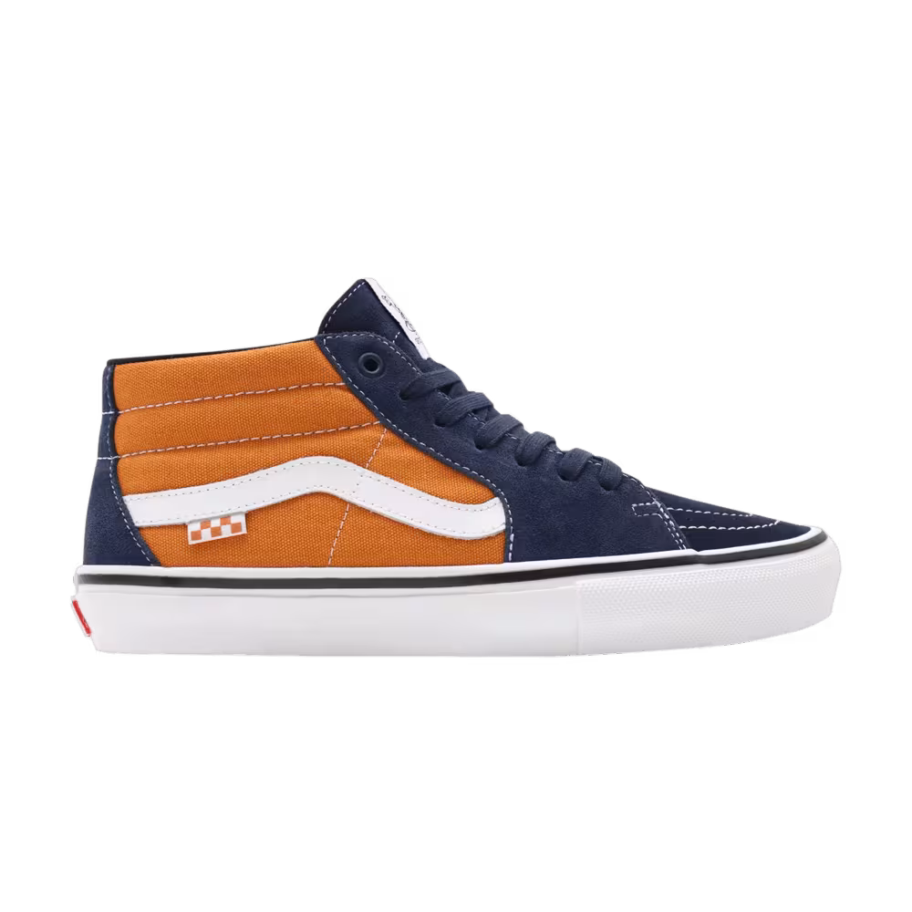Vans Skate Grosso Mid Navy Orange