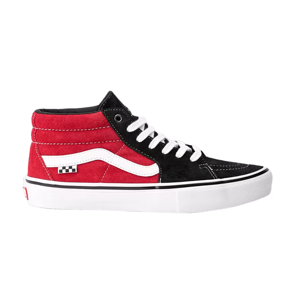 Vans Skate Grosso Mid Black Red