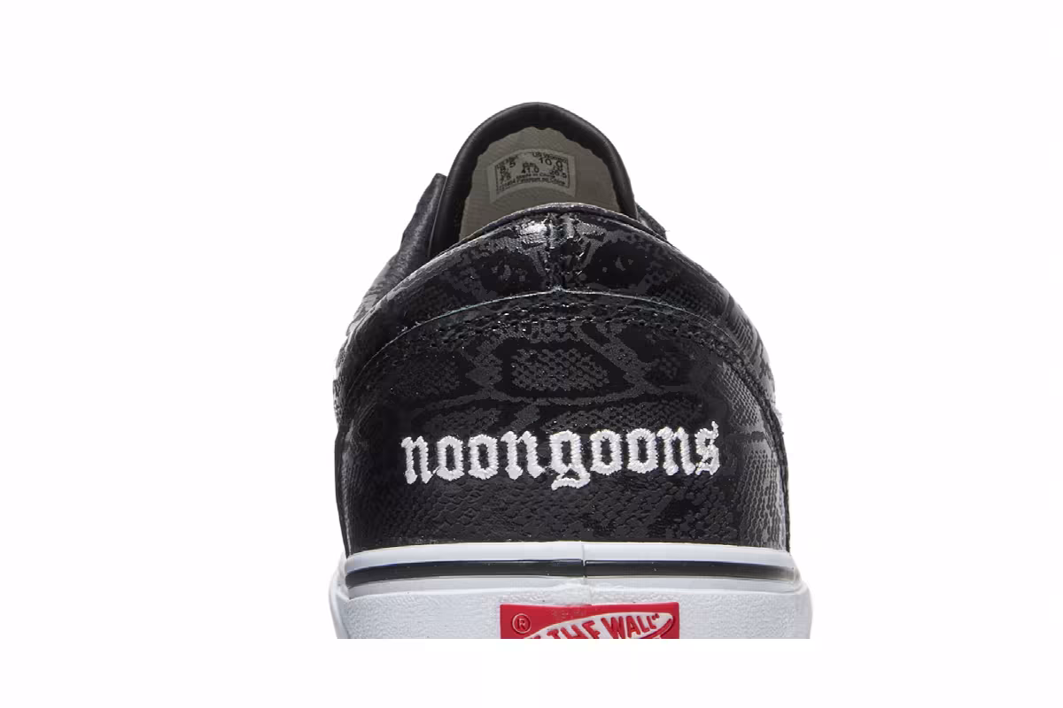 Noon Goons x Vans Style 36 VLT LX Black Snake, view 8