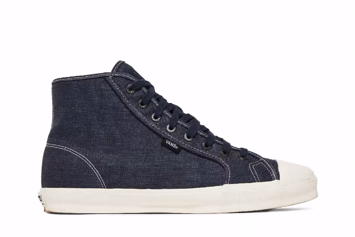 Nigel Cabourn x Vans OG Style 24 LX High Denim, view 2