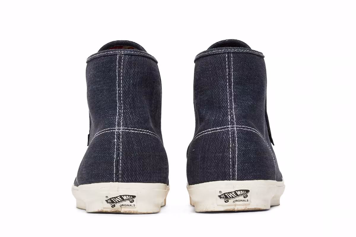 Nigel Cabourn x Vans OG Style 24 LX High Denim, view 7