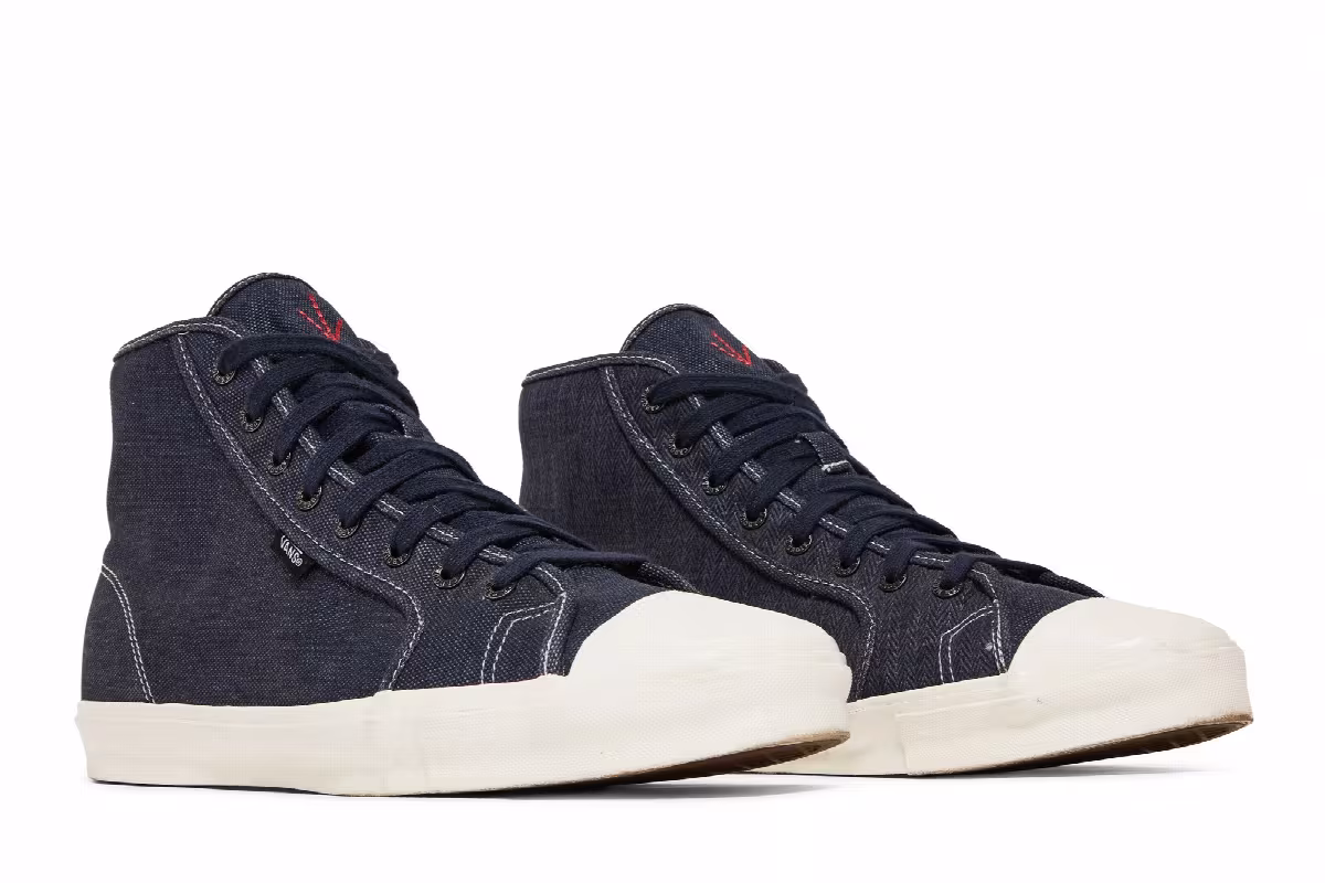 Nigel Cabourn x Vans OG Style 24 LX High Denim, view 9