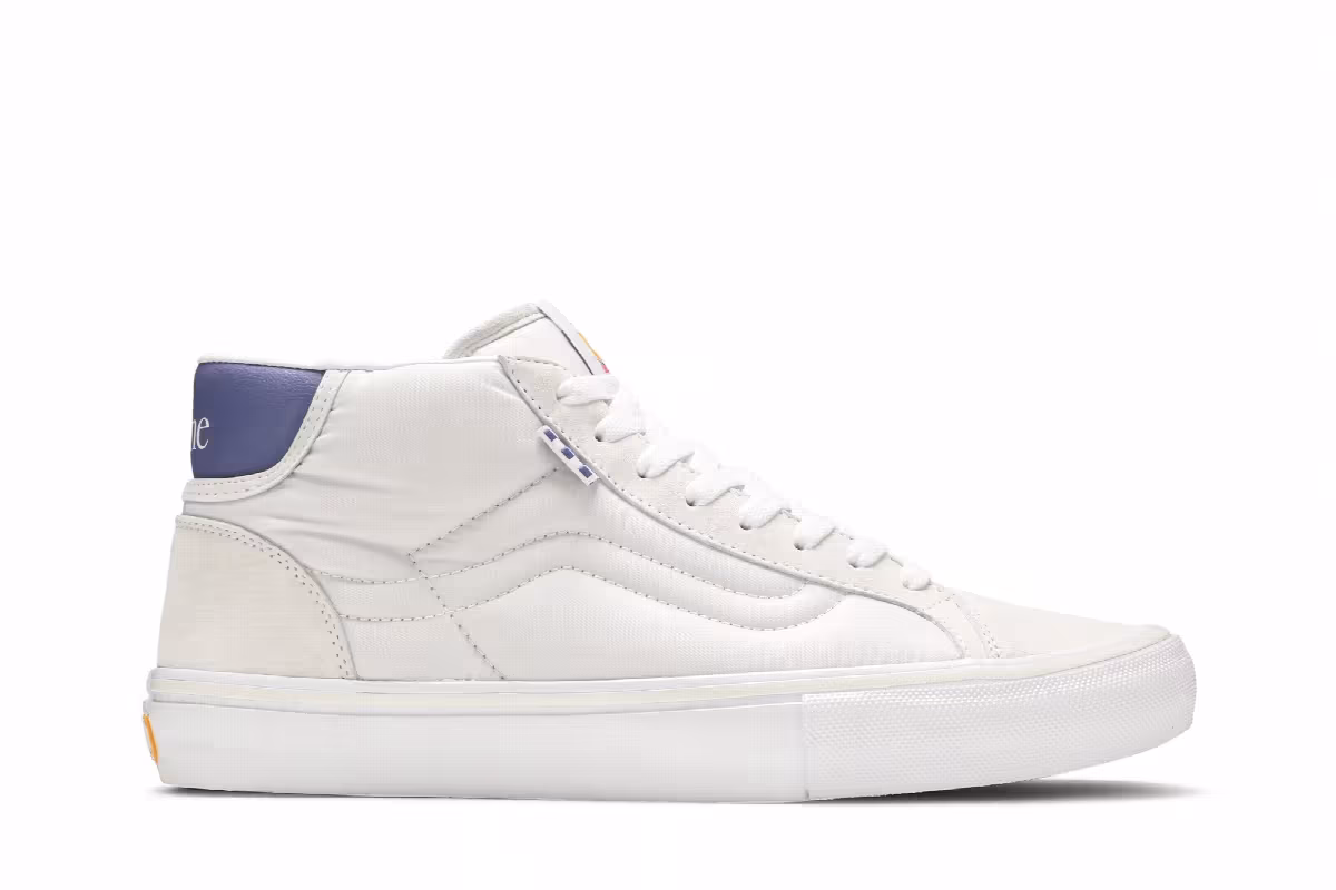 Dime x Vans Skate Mid Skool LTD Off White, view 2