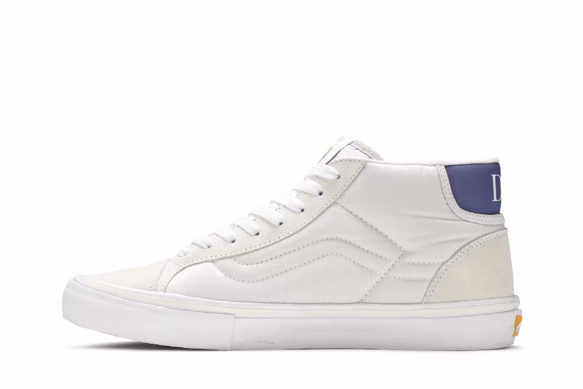 Dime x Vans Skate Mid Skool LTD Off White, view 4