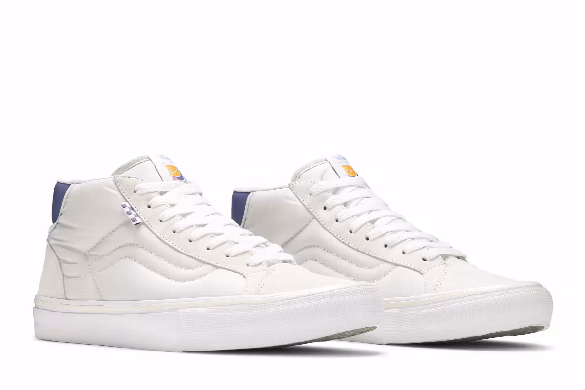 Dime x Vans Skate Mid Skool LTD Off White, view 9