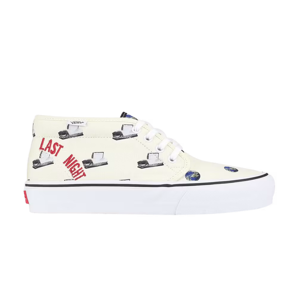 Vans Cali Thornhill Dewitt x Vault Chukka Boot LX White Last Night on Earth