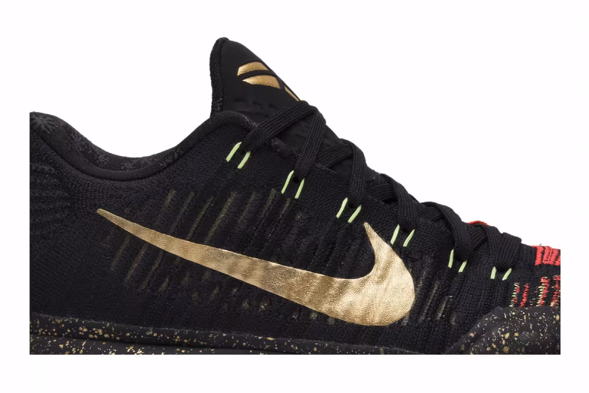 Nike Kobe 10 Elite Low Christmas, view 3