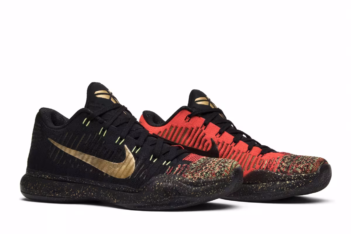Nike Kobe 10 Elite Low Christmas, view 9