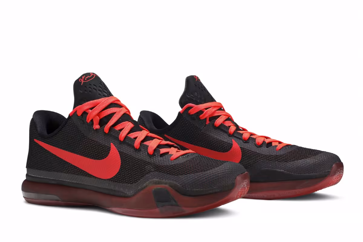Nike Kobe 10 Bright Crimson, view 9