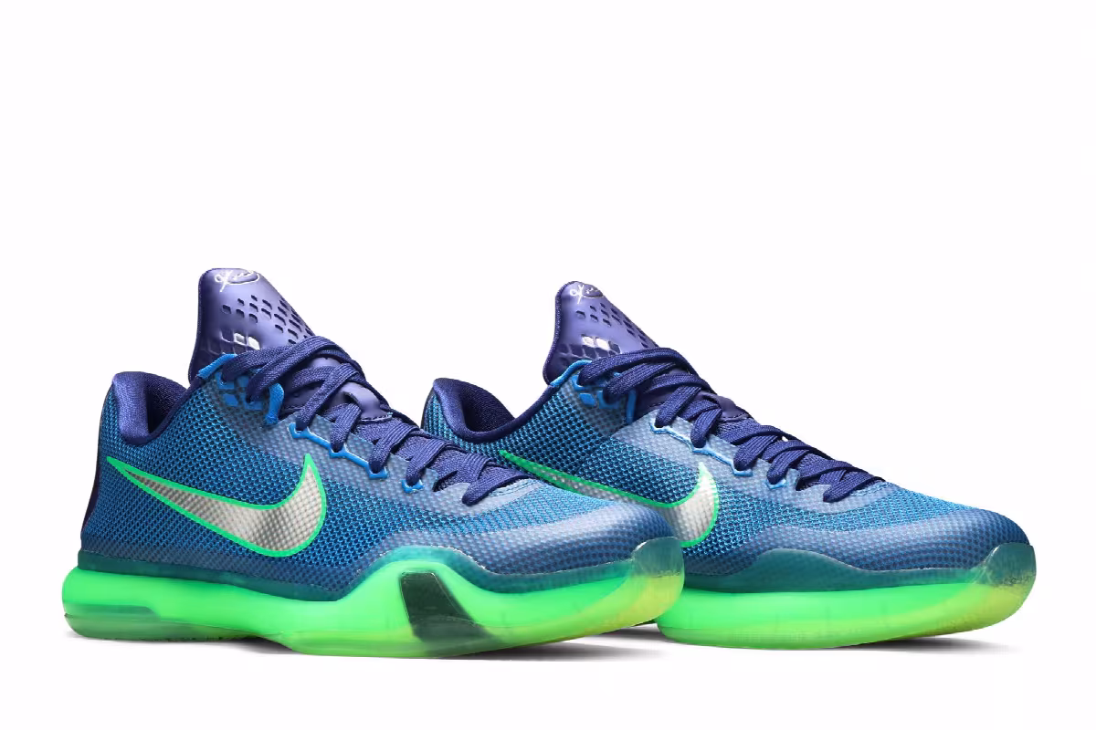 Nike Kobe 10 Emerald City, view 9