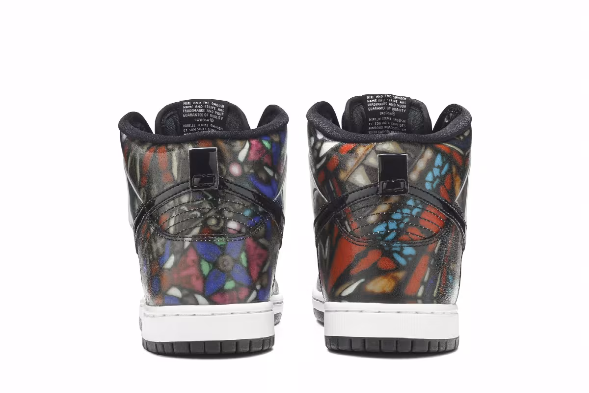 Concepts x Nike SB Dunk High Stained Glass, view 7