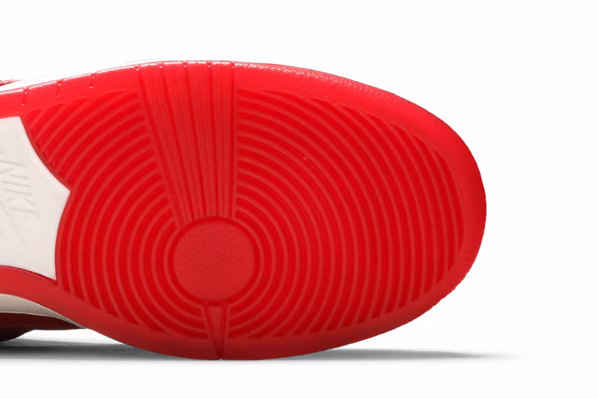 Nike Dunk Low Pro SB Red Patent Leather, view 6