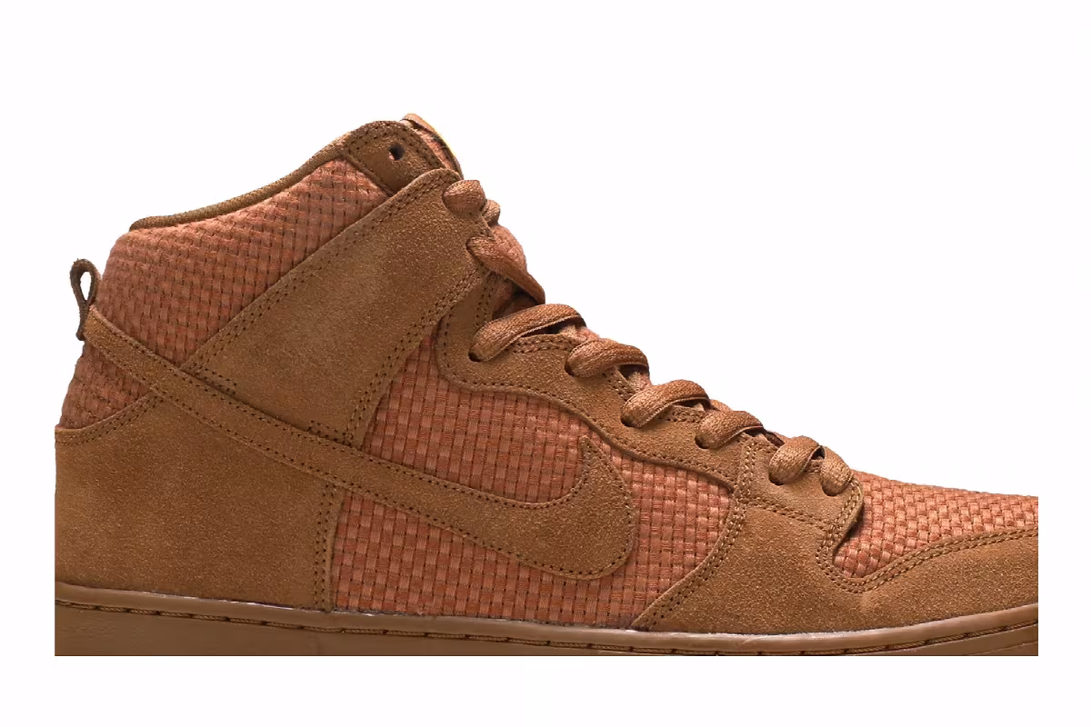 Nike Dunk High Premium SB Ale Brown, view 3