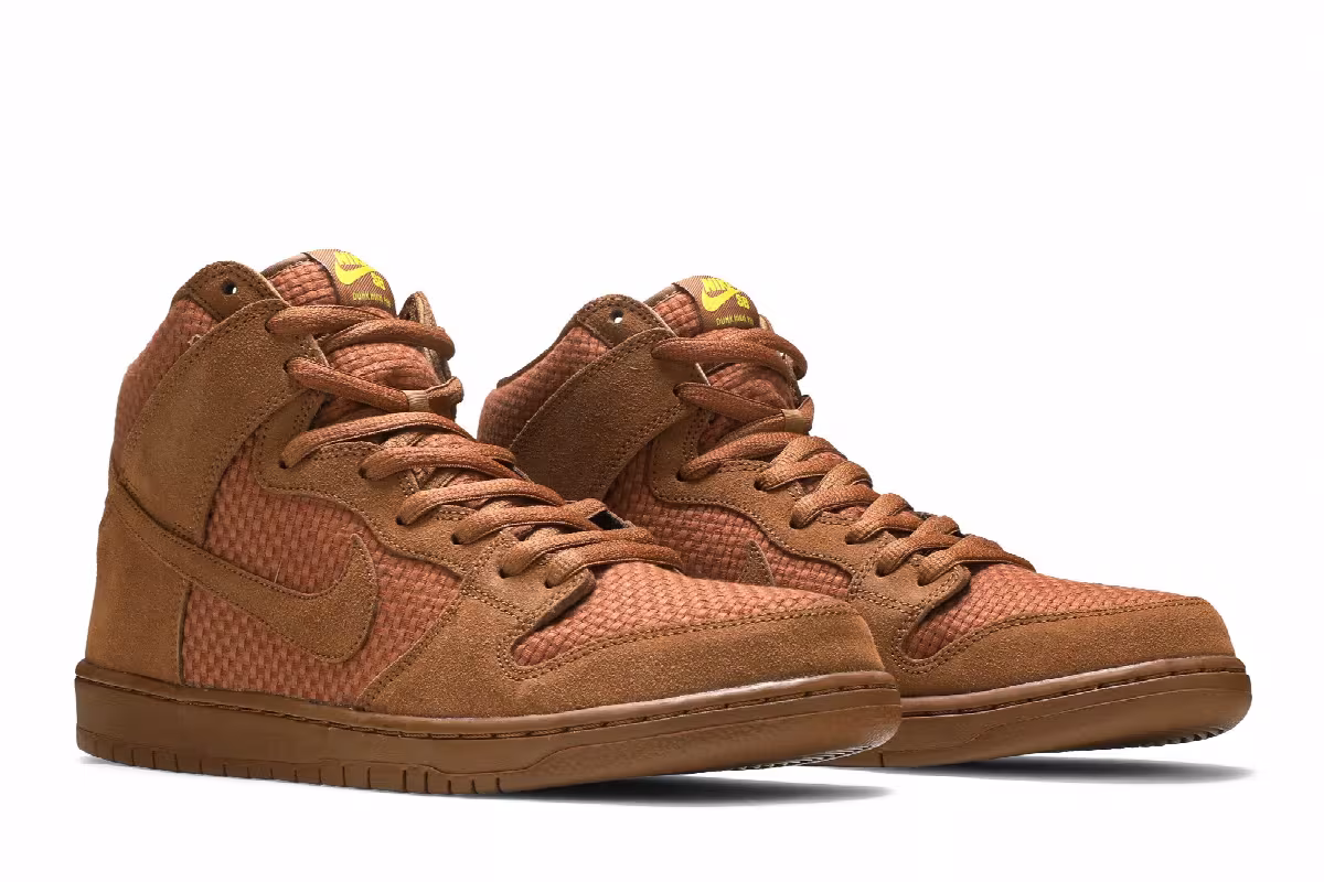 Nike Dunk High Premium SB Ale Brown, view 9