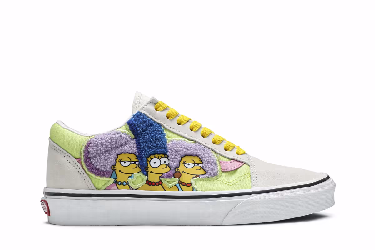 The Simpsons x Vans Old Skool The Bouviers, view 2