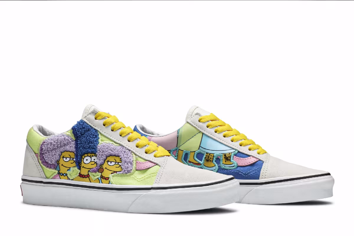 The Simpsons x Vans Old Skool The Bouviers, view 9