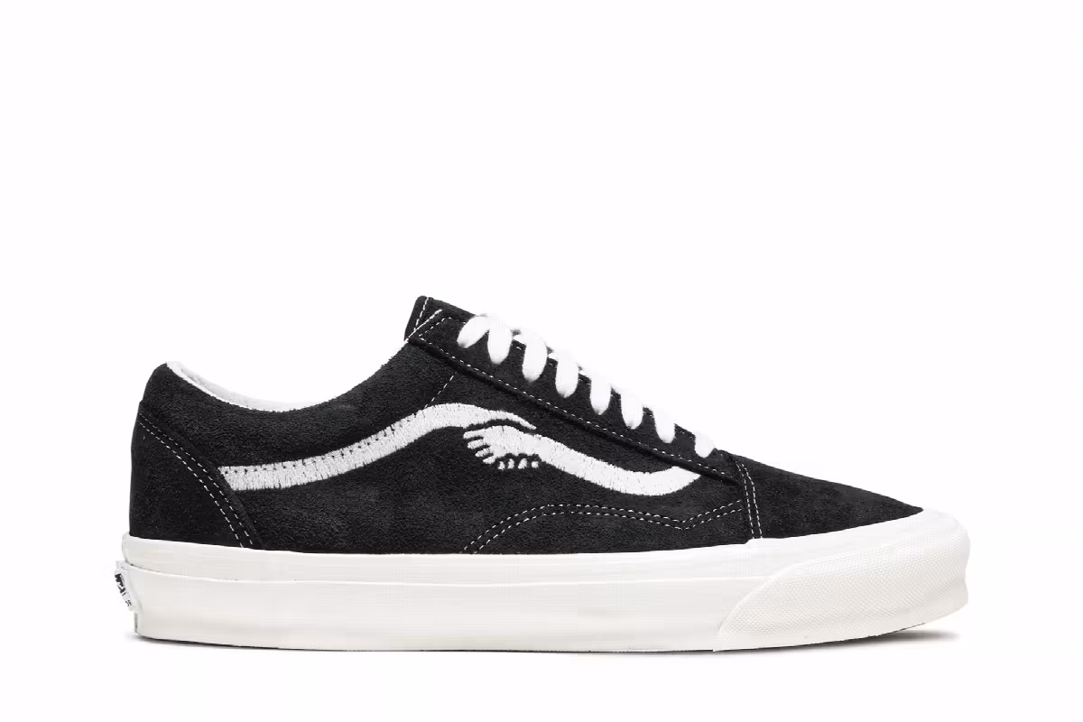 Notre x Vans Vault OG Old Skool LX Black, view 2