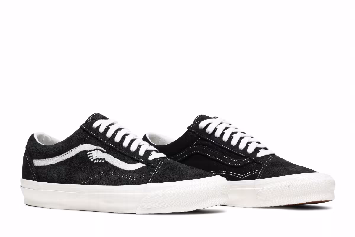 Notre x Vans Vault OG Old Skool LX Black, view 9