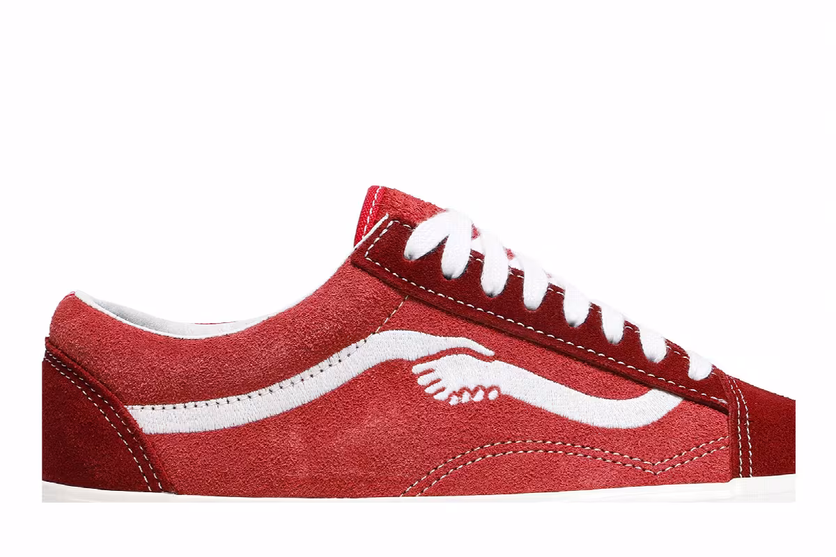 Notre x Vans Vault OG Old Skool LX Red, view 3