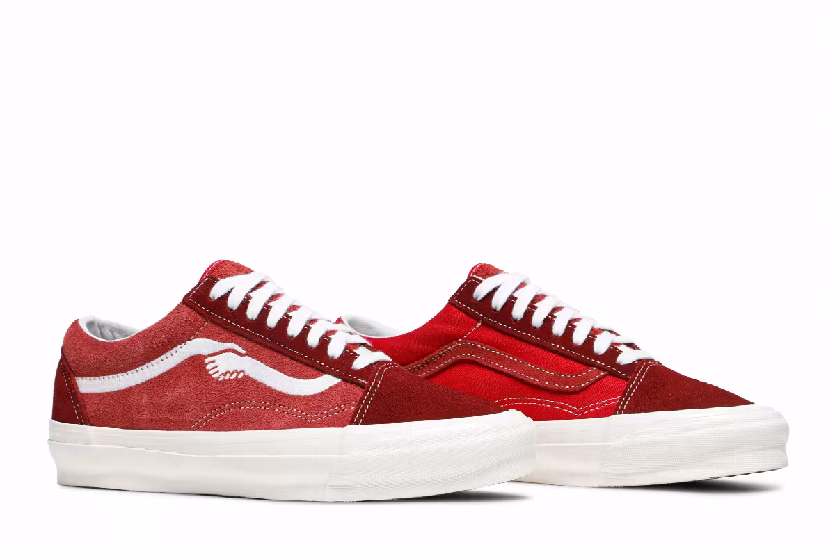 Notre x Vans Vault OG Old Skool LX Red, view 9