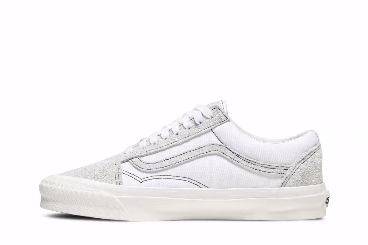 Notre x Vans Vault OG Old Skool LX Off White, view 4