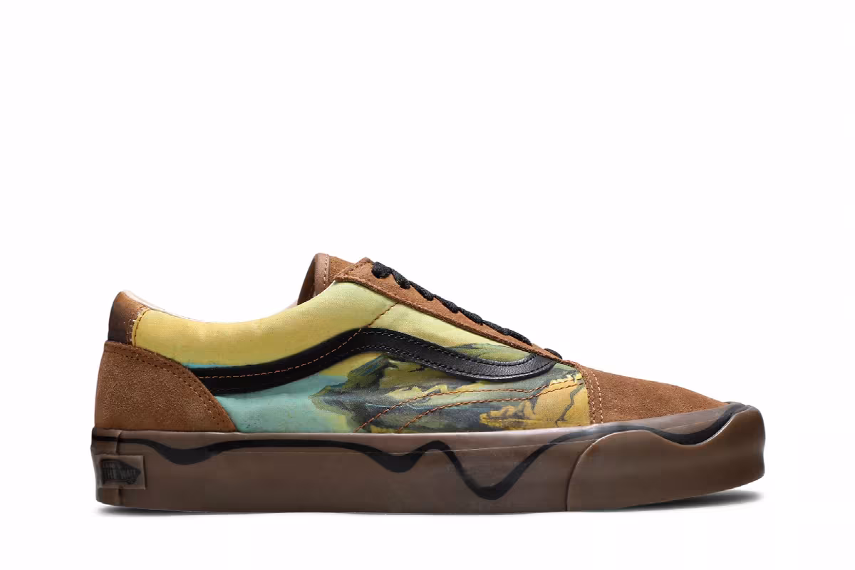 MoMA x Vans Old Skool Salvador Dali's The Persistence of Memory, view 2