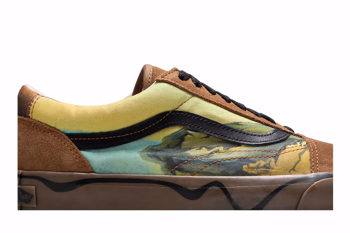 MoMA x Vans Old Skool Salvador Dali's The Persistence of Memory, view 3
