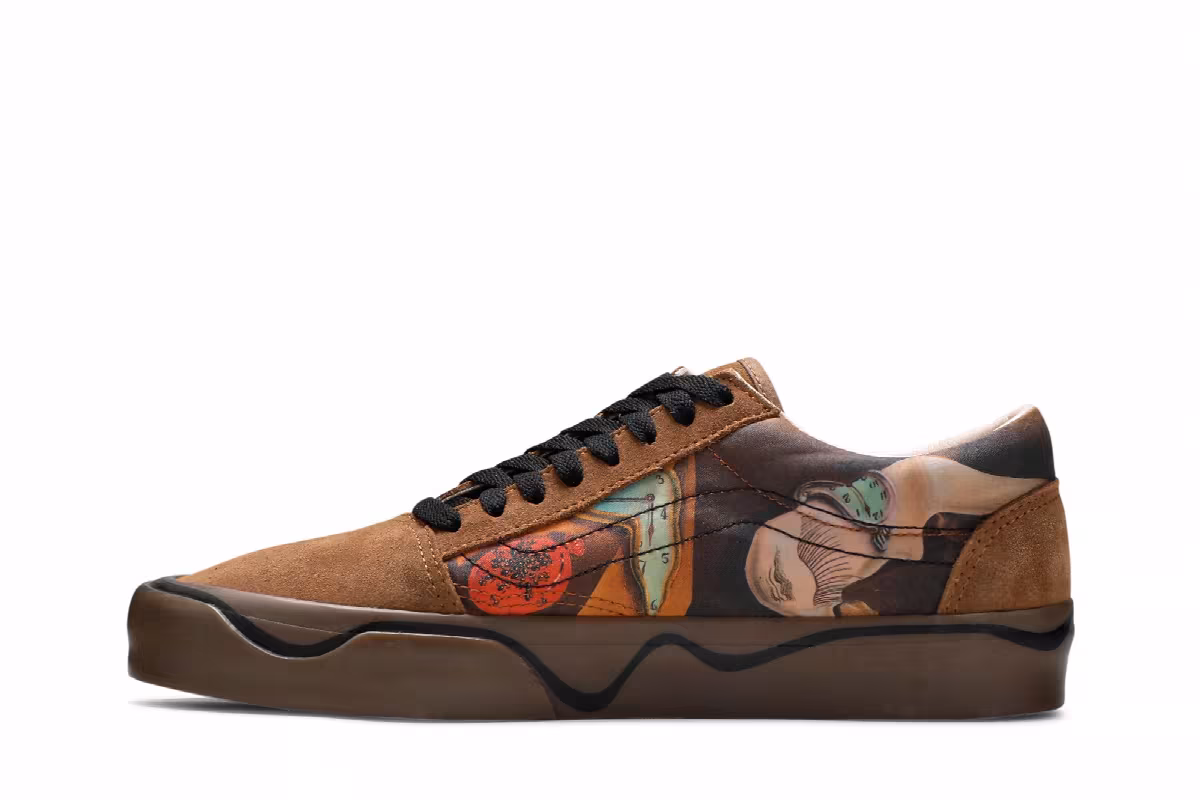 MoMA x Vans Old Skool Salvador Dali's The Persistence of Memory, view 4