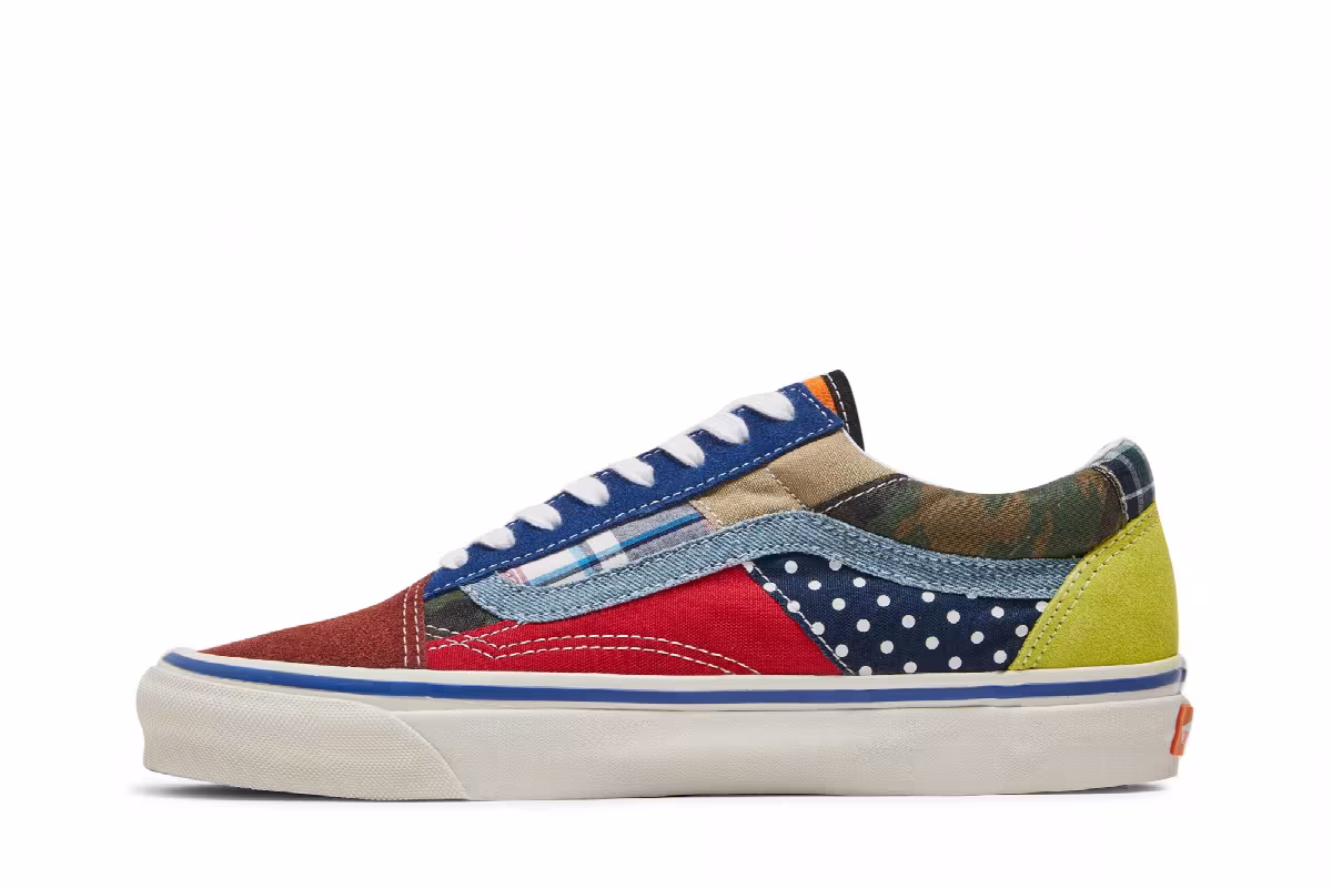 Size? x Vans Old Skool Factory Floor 2020, view 4