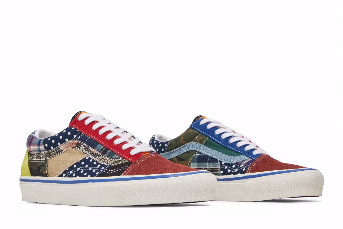 Size? x Vans Old Skool Factory Floor 2020, view 9