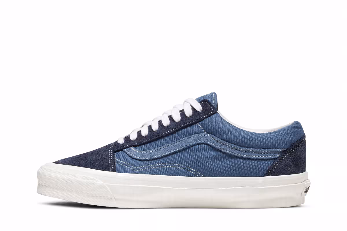 Notre x Vans Vault OG Old Skool LX Blue, view 4