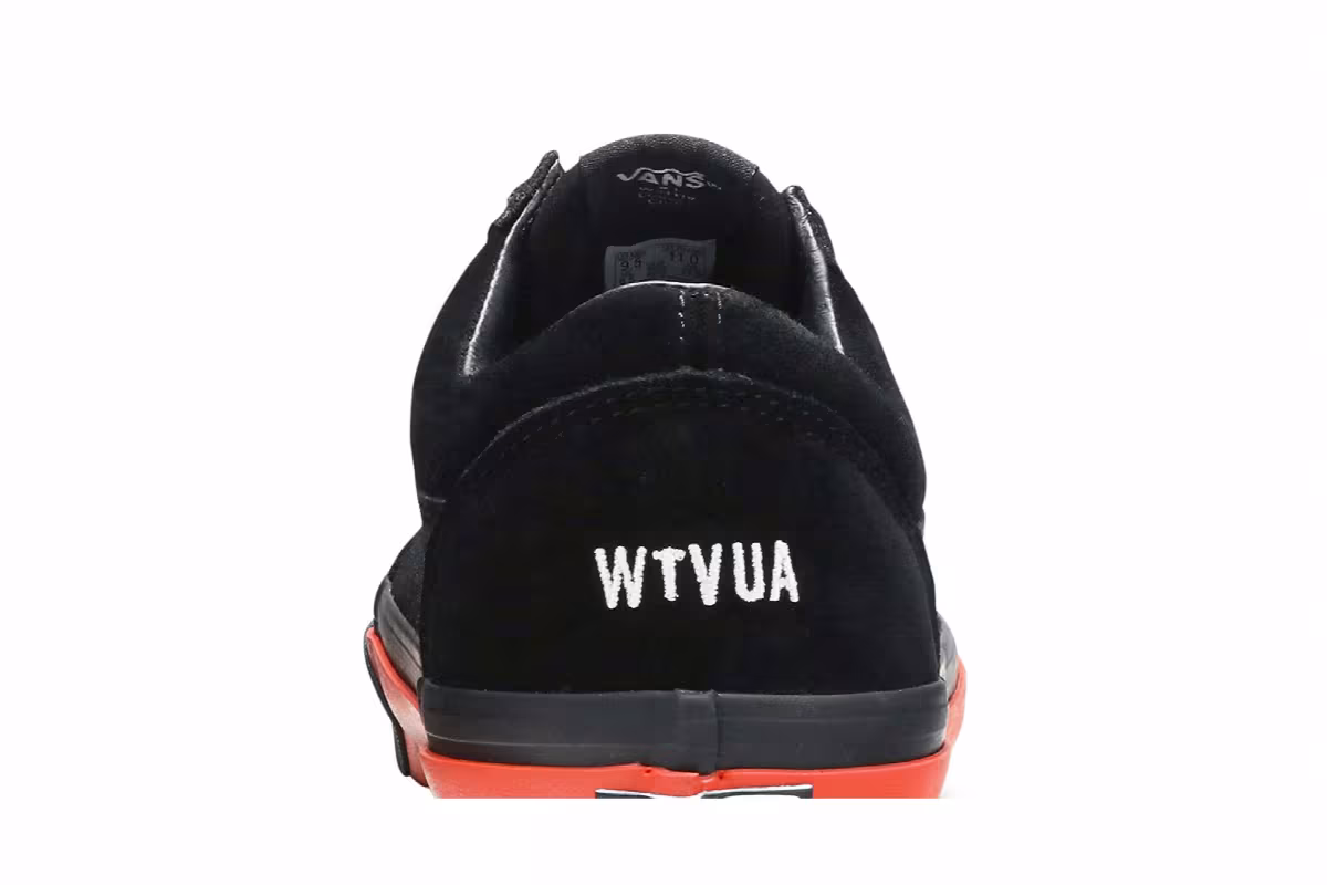 WTAPS x Vans Old Skool LX Black Orange, view 8