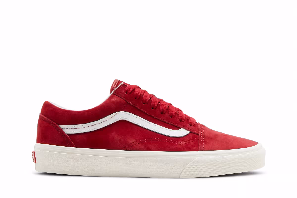 Vans Old Skool Pig Suede - Chili Pepper, view 2