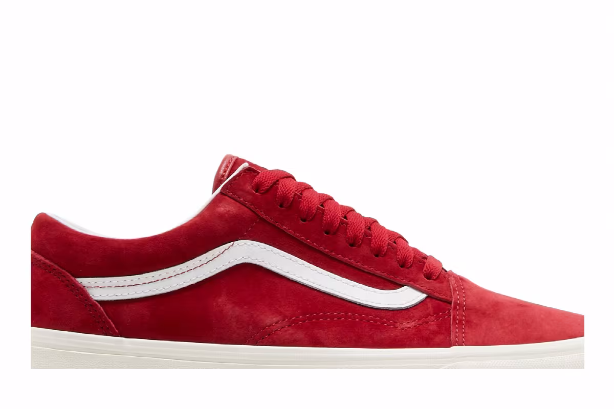 Vans Old Skool Pig Suede - Chili Pepper, view 3