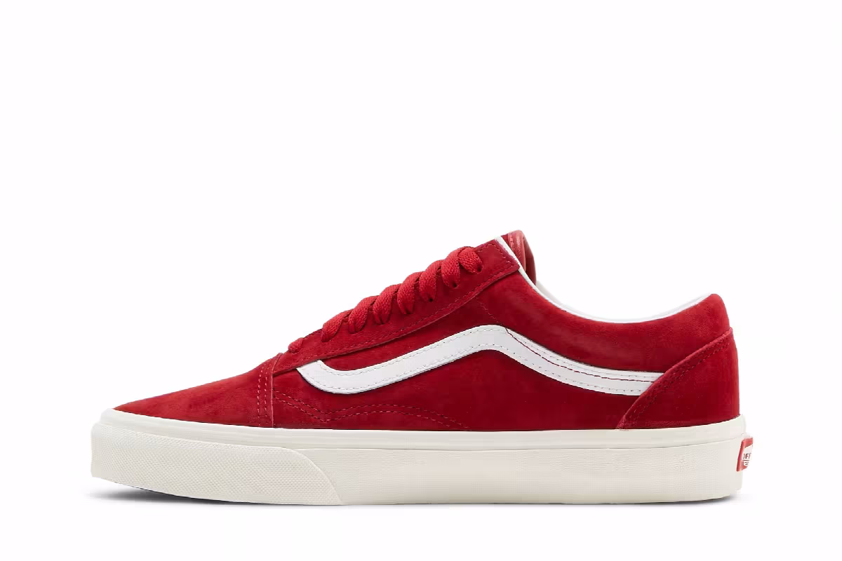 Vans Old Skool Pig Suede - Chili Pepper, view 4
