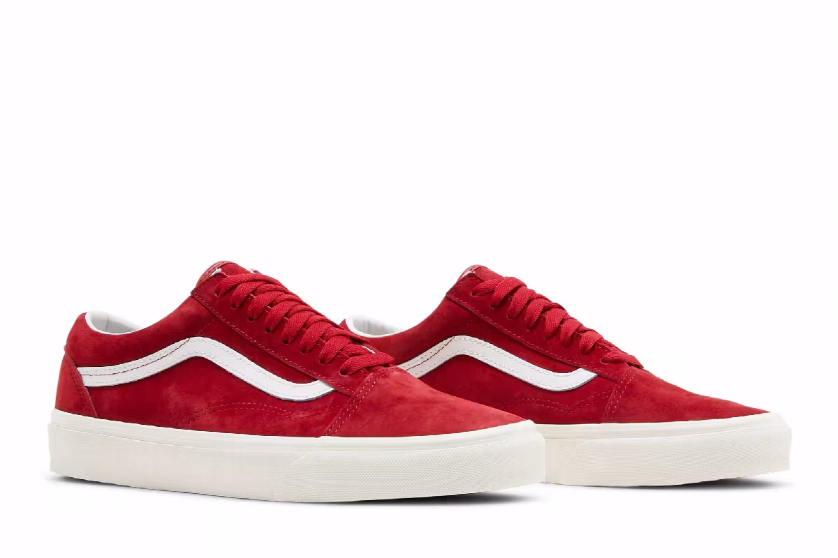 Vans Old Skool Pig Suede - Chili Pepper, view 9