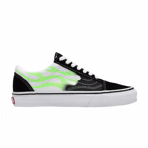 Vans Old Skool 'Flame Black White'