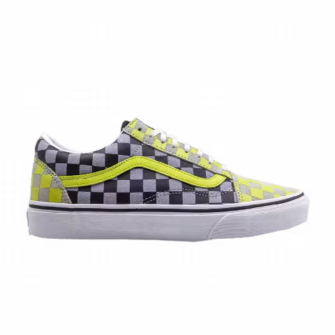 Vans Old Skool 'Black Yellow Checkerboard'