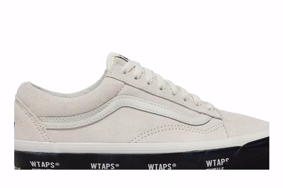 WTAPS x Vans Old Skool LX White Black, view 3
