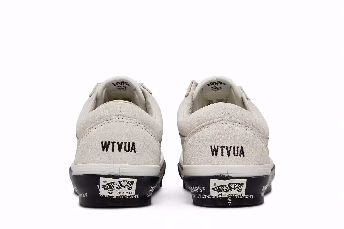 WTAPS x Vans Old Skool LX White Black, view 7