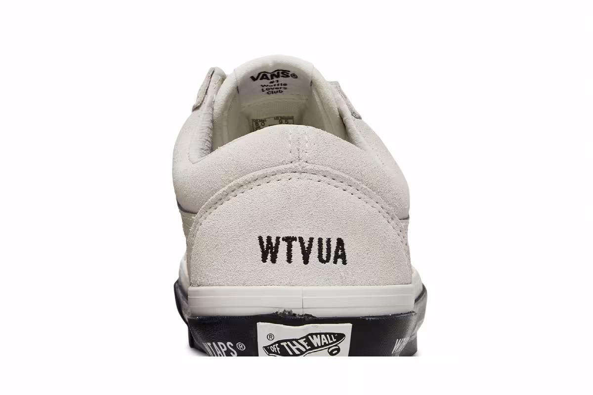WTAPS x Vans Old Skool LX White Black, view 8