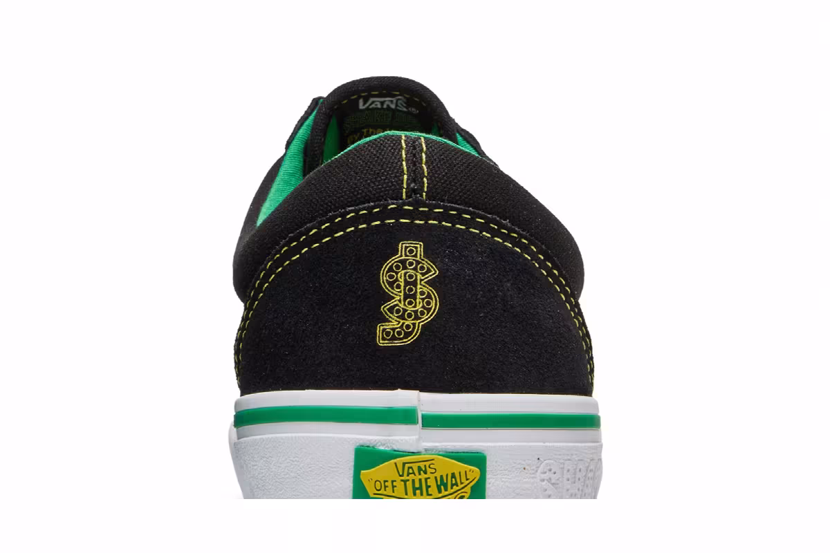 Shake Junt x Vans Old Skool Pro Black Green, view 8