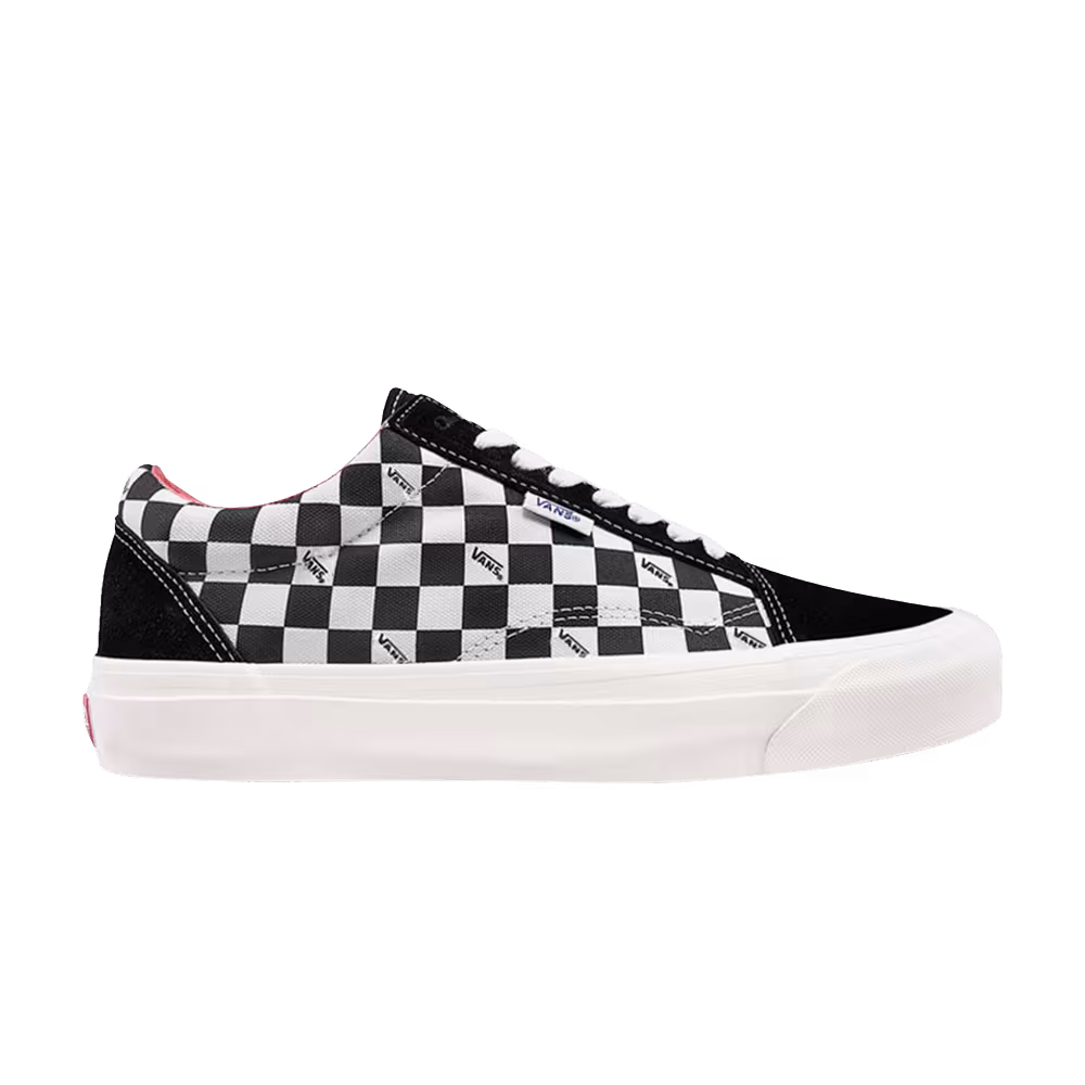Vans Old Skool NS OG LX Black Checkerboard Logo