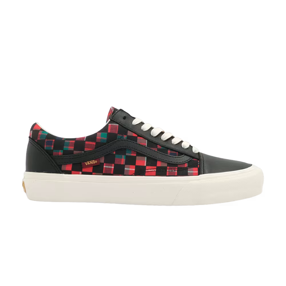 Baracuta x Vans Old Skool VLT LX Black Tartan Checkerboard
