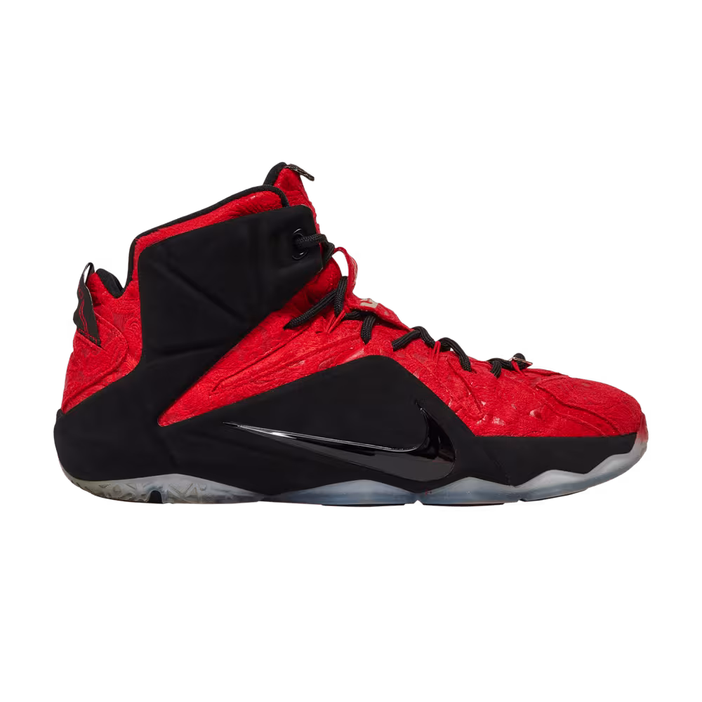 Nike LeBron 12 EXT Red Paisley