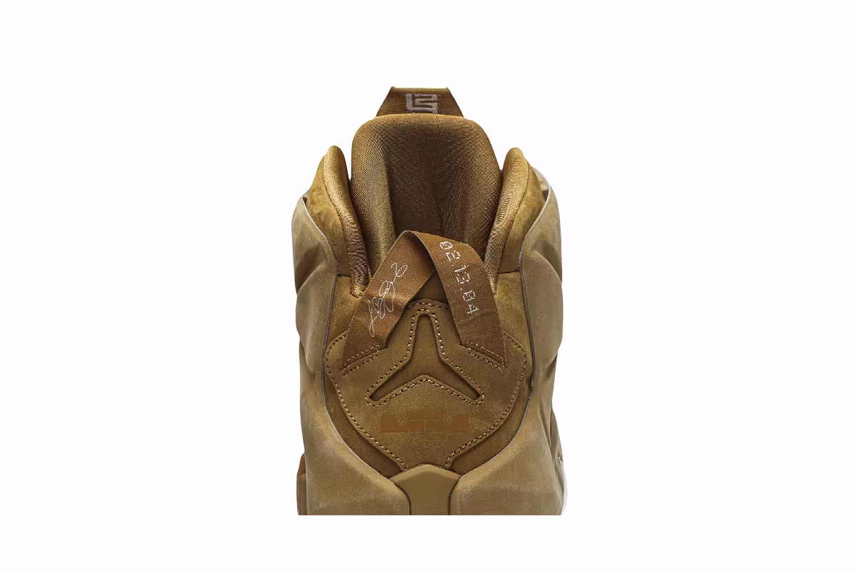 Nike LeBron 12 EXT Wheat, view 8