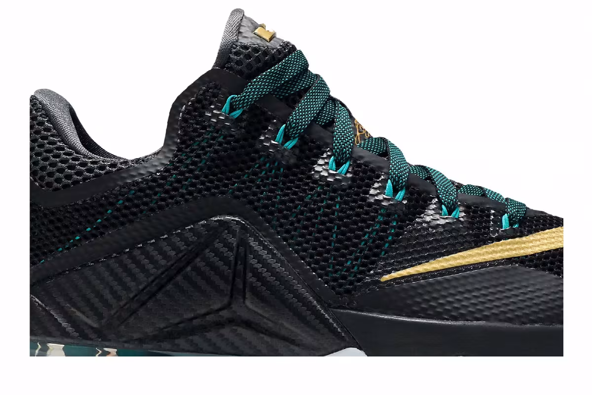 Nike LeBron 12 Low Carbon Fiber, view 3